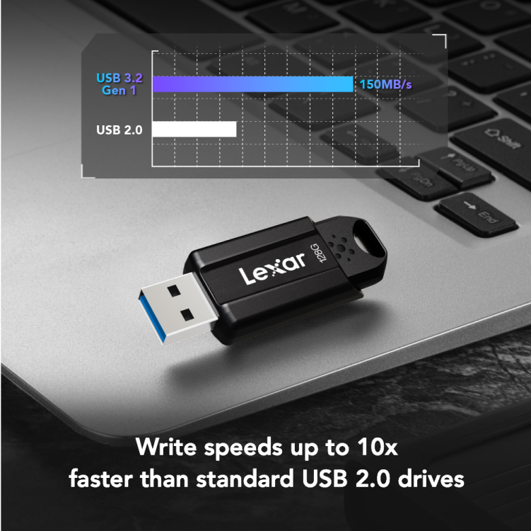 Lexar JumpDrive S80 128GB USB 3.2 150MB/s
