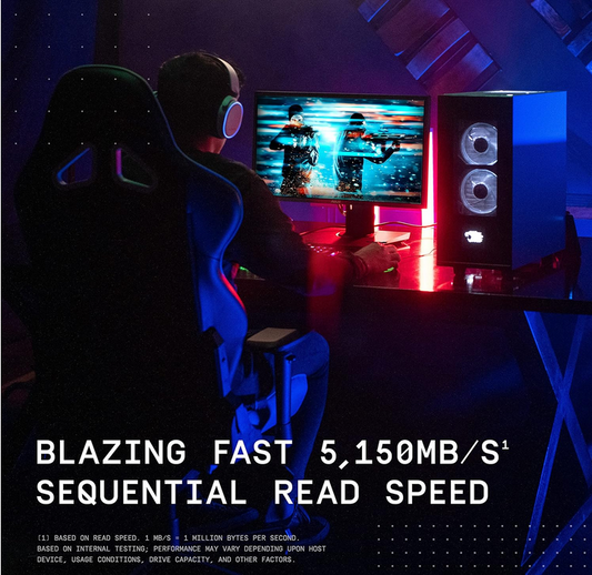 WD BLACK SN770 1TB PCIe Gen4 NVMe M.2 SSD 5150MB/s