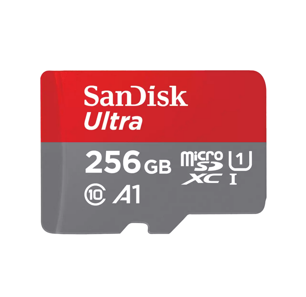 SanDisk Ultra 256GB microSDXC UHS-I, 150MB/s R, Memory Card, 10 Year Warranty