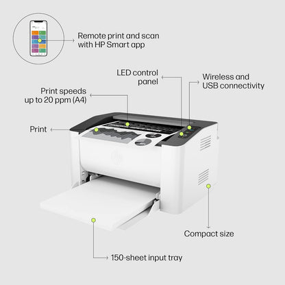 HP Laser 1008w Printer
