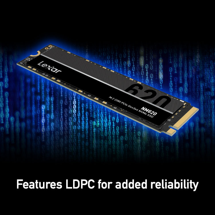 Lexar NM620 M.2 2280 512G PCIe Gen3x4 NVMe SSD