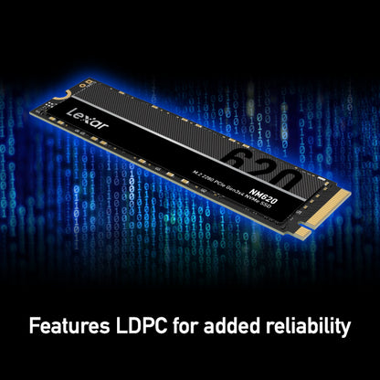 Lexar NM620 M.2 2280 512G PCIe Gen3x4 NVMe SSD