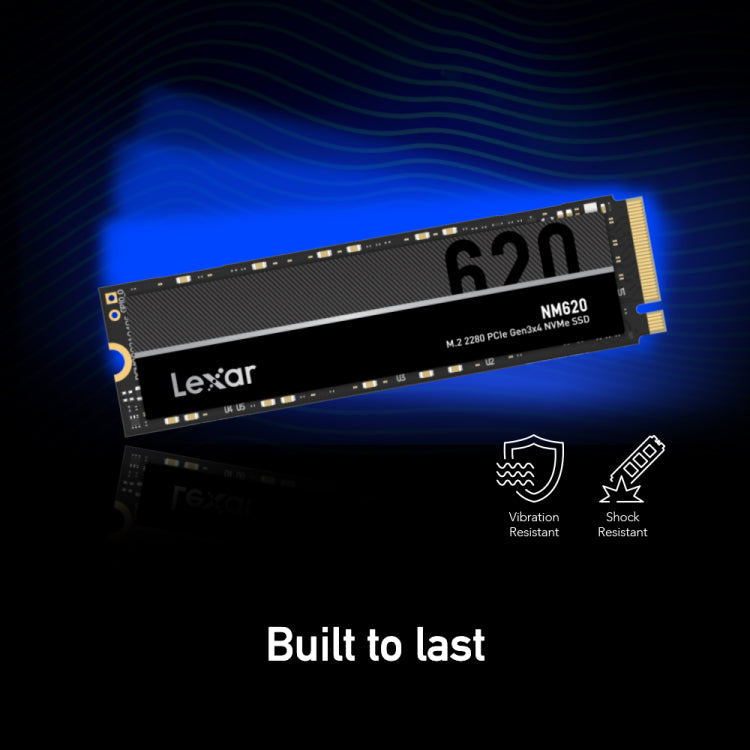 Lexar NM620 M.2 2280 512G PCIe Gen3x4 NVMe SSD