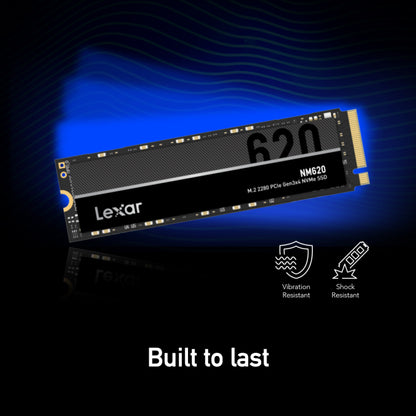 Lexar NM620 M.2 2280 512G PCIe Gen3x4 NVMe SSD