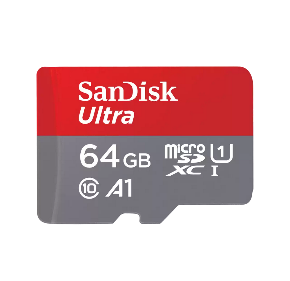 SanDisk Ultra 64GB microSDXC UHS-I, 140MB/s R, Memory Card, 10 Year Warranty
