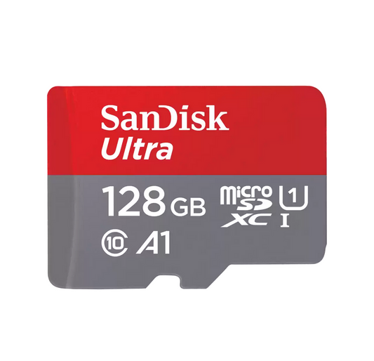 SanDisk Ultra 128GB microSDXC UHS-I, 140MB/s R, Memory Card, 10 Year Warranty
