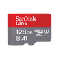 SanDisk Ultra 128GB microSDXC UHS-I, 140MB/s R, Memory Card, 10 Year Warranty