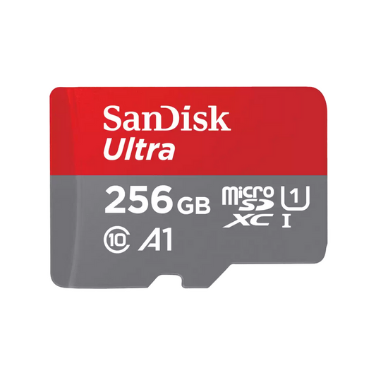 SanDisk Ultra 256GB microSDXC UHS-I, 150MB/s R, Memory Card, 10 Year Warranty