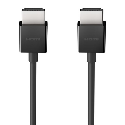 Belkin 4K 8K Ultra High Speed HDMI, HDMI 2.1, 48 Gbps, Dolby Vision, HDR, 2M (6.6FT), 2 Year Warranty
