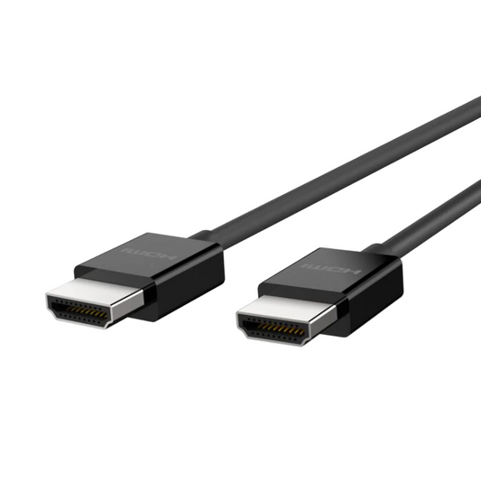 Belkin 4K 8K Ultra High Speed HDMI, HDMI 2.1, 48 Gbps, Dolby Vision, HDR, 2M (6.6FT), 2 Year Warranty