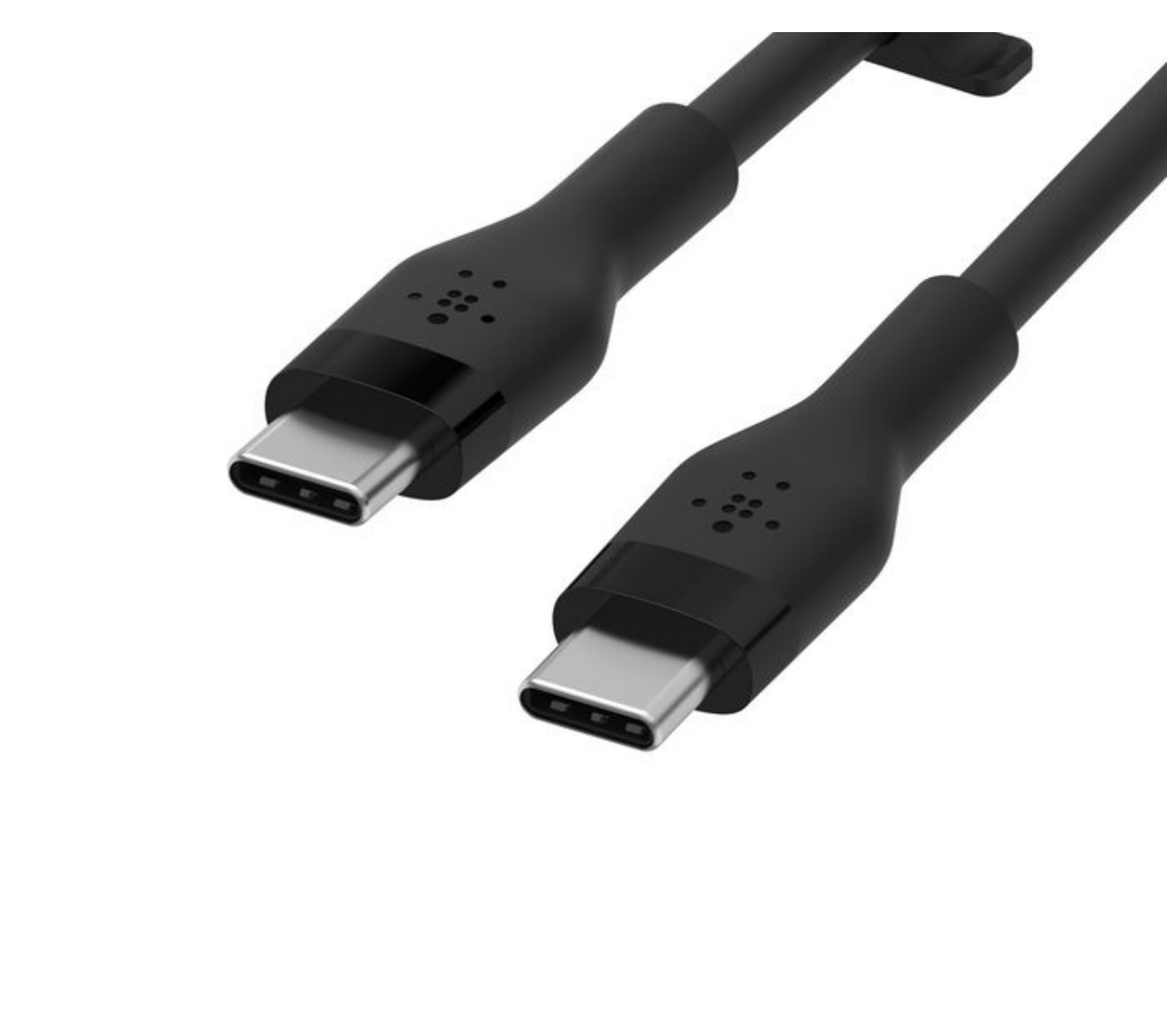 Belkin BoostCharge PVC 60 W USB-C to USB-C (Type C) Charge cable, 6.6 Feet - 2M, Black