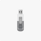Lexar JUMPDRIVE V100 32GB, USB 3.2 Gen 1, 100 MB/s, AES-256, Grey, 2 Year Warranty