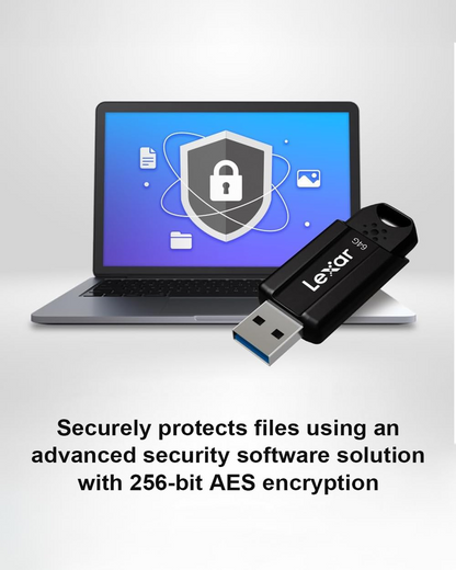 Lexar JumpDrive S80 64GB, USB 3.1 150MB/s, 3 Years Warranty