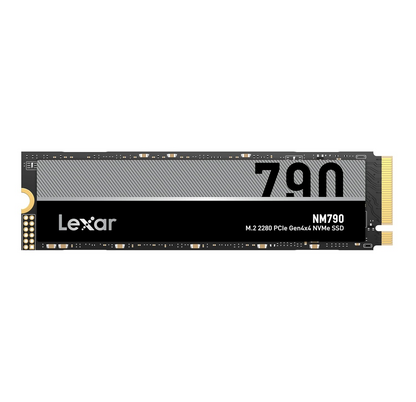 Lexar NM790 SSD 1TB | 7400 MB/s | PCIe Gen4 NVMe M.2 2280 | 5 Years Warranty