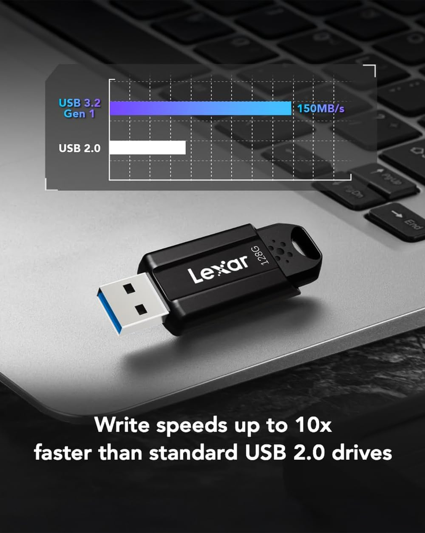 Lexar JumpDrive S80 128GB USB 3.2 150MB/s
