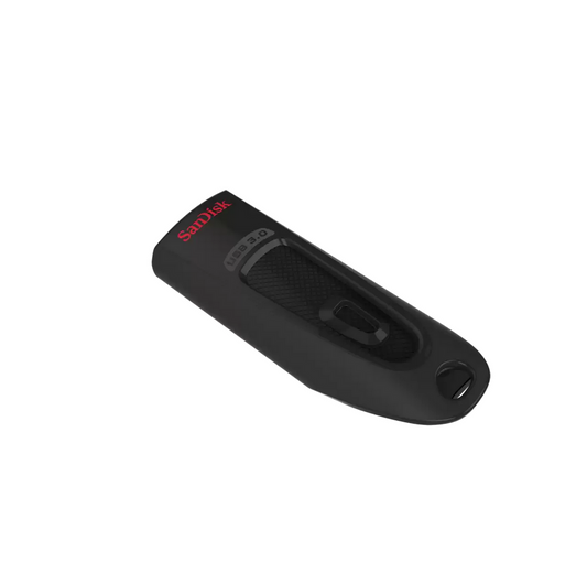 SanDisk Ultra 64GB USB 3.0, Flash Drive, Upto 130MB/s R, Pendrive, Black, 5Y Warranty