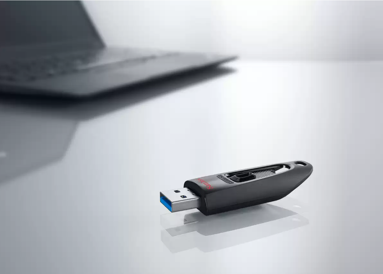 SanDisk Ultra 64GB USB 3.0, Flash Drive, Upto 130MB/s R, Pendrive, Black, 5Y Warranty