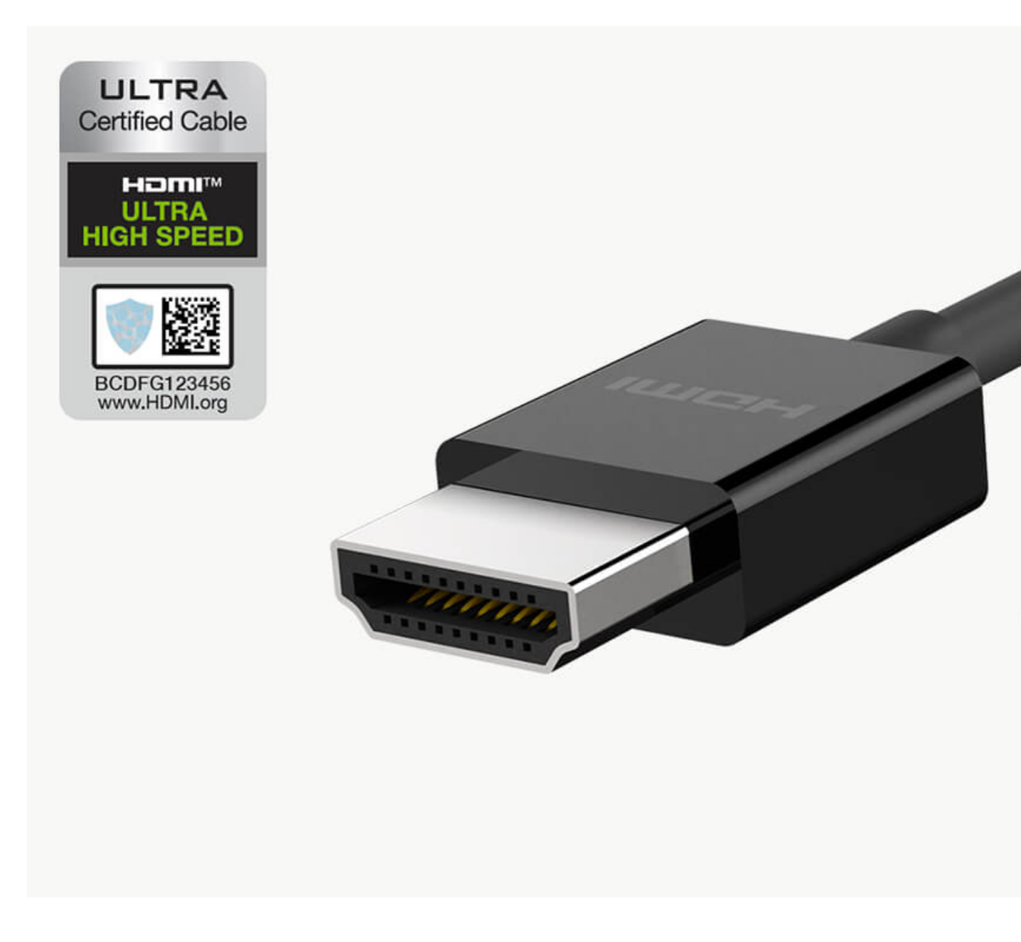 Belkin 4K 8K Ultra High Speed HDMI, HDMI 2.1, 48 Gbps, Dolby Vision, HDR, 2M (6.6FT), 2 Year Warranty